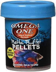 Omega One Betta Buffet Pellets Betta Food - 1oz