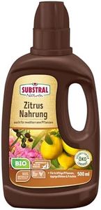 Substral Naturen Bio Zitrus und Mediterrane Pflanzen Nahrung, 500ml, natürlicher organisch-mineralischer Flüssigdünger