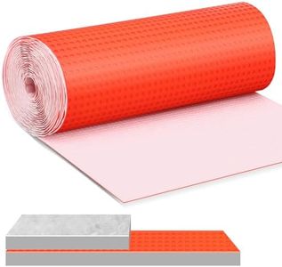 Drydiet Uncoupling Membrane for Tile, 1/8''(3mm) Thick Waterproofing Membrane Tile, Crack Prevention Membrane, Anti Fracture Flooring Underlayment for Bathroom, Shower, Kitchen, Basement (323 Sqft)