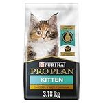 Purina Pro Plan Dry Kitten Food, Chicken & Rice - 3.18 kg Bag