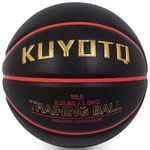 KUYOTQ 2.2LBS Weighted Heavy Size 6 28.5" Basketball Training Equipment Basketball PU Leather Indoor Outdoor Basketball for Women Youth Improving Ball Handling Dribbling Passing Skill (Deflated)