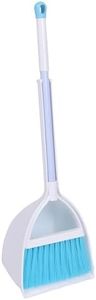 Qidiwin Mini Broom&Dustpan, Home&Kitchen Sweeping for Kids(White+Blue)