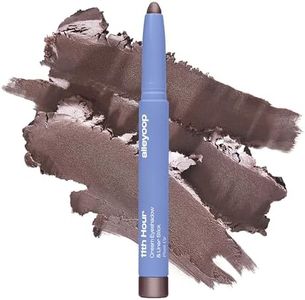 ALLEYOOP 11th Hour Waterproof Cream Eyeshadow Stick – Long-Lasting Eye Shadow Pencil & Eyeliner, Cream to Powder Stick & Highlighter – Smudge-Proof Eyeshadow Shimmer, Smoky Amethyst Shimmer