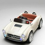 JN Creations 12V Kids Battery Operated Ride-On Car (AMB-1688) with Remote Control, Music, Lights, MP3 (White)