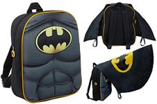 Boys Batman 3D Backpack with Cape