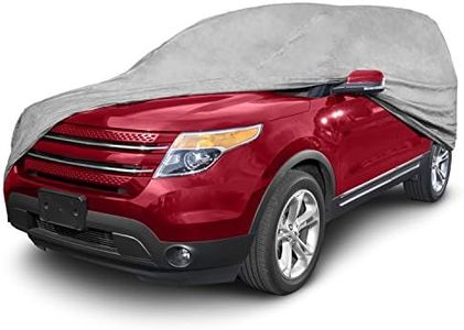 Budge Duro SUV Cover Fits Full Size SUVs up to 210 inches, UD-2 - (Polypropylene, Gray)