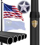 IOEN 20FT Heavy Duty Flag Pole,2.4"