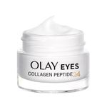 Olay Collagen Peptide Eye Cream, Skincare with Niacinamide 99% Purity and Antioxidant Vitamin E. Advanced Anti Ageing Skin Care with 3 Actions: Strengthens, Restores, Hydrates, 15ml