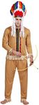 EraSpooky Men's Indian Costume