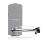 Folding Reading Glasses with Compact Grey Case | Stylish Rimless Fold-Up Spectacles for Men and Women - Available in 7 Colours, 9 Lens Strengths by eye-spec (2.5)