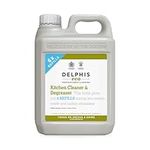 Delphis Eco Heavy Duty Degreaser - Plant-based, Vegan Degreaser Cleaning Spray, Free from Fragrances, Dyes and Petroleum Solvents, 2 Litres, White