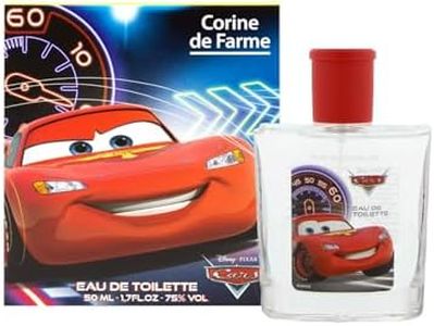 Corine de Farme - Eau de Toilette Cars Disney - Colonia para Niños desde 3 Años - Clean Beauty, Made in France - Fragancia Fresca y Afrutada - 50 ml