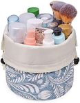 Barrel Drawstring Makeup Bag Travel