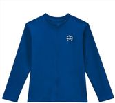 Willit Boys Rash Guard Swim Shirt Long Sleeve Baby/Toddler Girls UPF 50+ Sun Protection Shirt Quick Dry Navy Blue 7 T