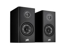 Polk Audio Reserve R200 Large Bookshelf Speaker For Dynamic, Detailed Home Theater Audio, 1" Pinnacle Ring Tweeter & 6.5" Turbine Cone Woofer, Dolby Atmos & Imax Enhanced, Wall Mountable, Black-Wired