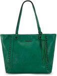 Montana West Tote Purses and Handbags for Women Large Shoulder Top Handle Bags with Zipper, A-a-green, Large