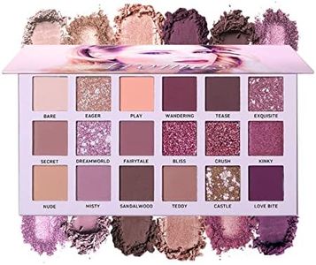 UCANBE Eyeshadow Palette Makeup Contour Metallic Eye Shadow Palette Makeup Matte Shimmer 39 Colors Highly Pigmented Professional Warm Natural Bronze Neutral Smoky Cosmetic 18 Colors