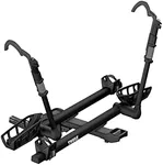 Thule T2 Pro XTR 2 Hitch Bike Rack - E-Bike Compatible - Tool-Free Installation - No Frame Contact - Tilts for Trunk Access - Fully Locking - Integrated Wheels for Transport - 120lb Load Capacity