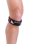 MUELLER Sports Medicine Advanced SportCare Patella Strap, For Men and Women, Black, One Size Fits Most