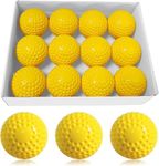 Forcebucket Baseballs 12 Pack Yello