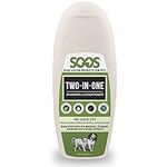 Soos Pets Dog Shampoo and Conditioner for Cats and Pets Natural Dead Sea Two-in-One Deeply Absorbing with Vitamins Essential Oils Natural Ingredients Antifungal Antibacterial (250ml / 8.45 oz)