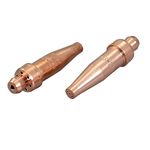 RIVERWELD Acetylene Cutting Tips 3-101 Size 0 for Victor Style Cutter Torch Made of Copper Pack of 2