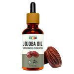 Organix Mantra Jojoba Body Oil for Hair Growth, Moisturizing Skin, Makeup Primer & Nails | 100% Pure, Natural & Cold Pressed Oil, 30ML