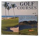 Golf Courses 2016 12 Month Wall Cal