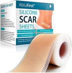 Silicone Scar Tape(1.6" × 120" Roll-3M), Medical Silicone Scar Sheets, Strips, Scars Away, Effective Professional Scar Removal Sheets for Keloids, Tummy Tuck, C-Section, Acne, Burn et
