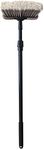 Carrand 93063 Deluxe Car Wash 8" Dip Brush with Bumper and 27-48" Extension Handle , Black