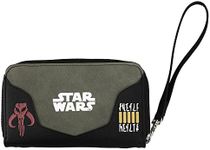 Boba Fett Armor Zip Around Wristlet