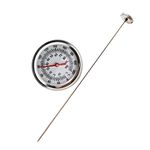 Compost Thermometer Stainless Steel Probe Temperature Guide 50cm Length Home Gardening Tool
