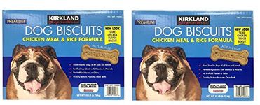 Kirkland Signature Premium Dog Biscuits Chicken Meal & Rice Formula 30 LB
