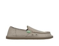 Sanuk Women's Donna Hemp Slip-On Shoe, Natural, 9 M US