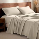 Bare Home Flannel Sheet Set 100% Co