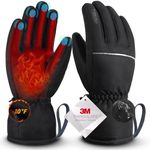 TIBISI Waterproof Winter Ski Gloves