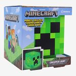 Minecraft Creeper Desk Light with Official Creeper Sounds, Handheld Night Light for Kids Room or Gamer Décor Officially Licensed Minecraft Gifts | Paladone