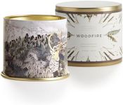 ILLUME Noble Holiday Woodfire Soy Candle, Large Tin