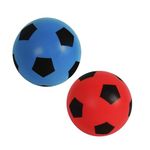 Fun Sport Foam Footballs | Indoor/Outdoor Soft Sponge Foam Soccer Ball | Play Many Games For Hours Of Fun | Suitable For All Ages (19.4cm, 2Pk Red & Blue)