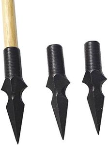 ZSHJG 6pcs Archery Broadheads Traditional Arrow Tips Hunting Arrowheads Target Arrow Points for DIY Wooden Bamboo Hunting Arrows
