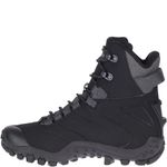 Merrell Women's Cham 8 Thermo Tall Wp Winter Boot, Black/Rock, 5.5 M US