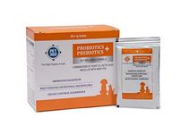 PET360 PROBIOTICS + PREBIOTICS Gut Wellness Formula for Dogs & Cats | Probiotic Supplement | Prevents Diarrhea & Indigestion | Cat & Dog Gut Health Supplement for Improved Immunity - 20 Sachets