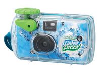 Fujifilm Quick Snap Waterproof 27 exp. 35mm Camera 800 film,Blue/Green/white,1 Pack