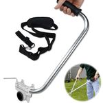 Upgraded Ergonomic Trimmer Grip, String Trimmer Handle Weed Eater Handle Extension Back Saver, Lawn Trimmer Handles Grips with Trimmer Shoulder Harness, Weed Wacker Handle for Lawn Care Landscaping