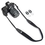 Soft Mirrorless Camera Shoulder Neck Strap for Canon EOS M50 M6 Mark II M200 Sony ZV-E10 ZV-E1 A7RV A7IV A7SIII A7C A6600 A6500 A6400 A6300 A6100 A6000 Nikon Z30 Z50 Fujifilm X-T5 X-S10 Panasonic GX85