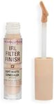 Makeup Revolution IRL Filter Finish Concealer, Medium to Full Coverage, Matte Finish, C2, Fair Skin Tones, 6g