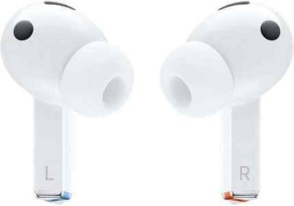 Samsung Galaxy in Ear Buds 3 Pro(White) with Galaxy Ai|Adaptive ANC|Real-Time Interpreter|24-Bit Hi-Fi Audio|Up to 37H Battery|Ip57