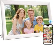 Frameo Digital Photo Frame, Hesmor 10.1 Inch WiFi Electric Picture Frame, HD IPS Touchscreen, 32GB Storage, Auto-Rotate, App Sharing