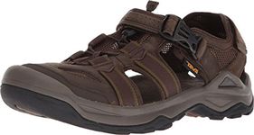 Teva Omnium 2 Leather Men’s Open Toe Sandals, Brown (Turkish Coffee TKCF), 10 UK (44.5 EU)