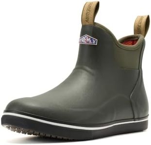 SUREWAY Men's Deck Boots Non-Slip Fishing & Ankle Boot Milit Green 7